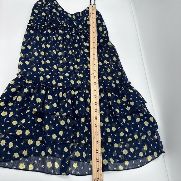 Zeta Moda Slip Dress Women Small Blue Sheer Whimsy Fairy Cottage Coquette Y2K 90 - Picture 9 of 9